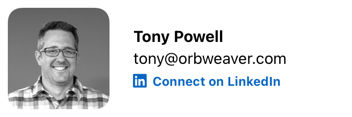 Orbweaver FORGE: The PIM Solution for the Electronics Industry Orbweaver FORGE: The PIM Solution for the Electronics Industry